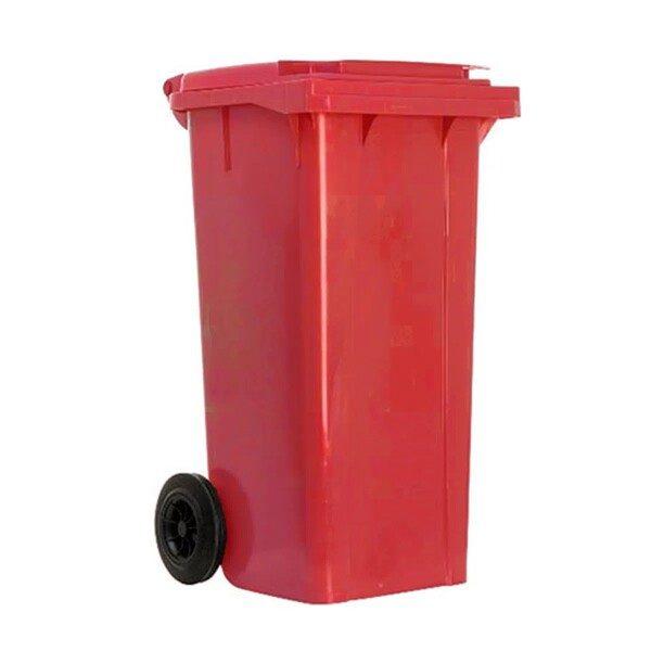 CONTENTOR 120 LTS VERMELHO LAR PLASTICO