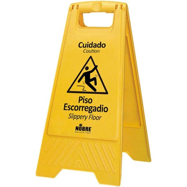 PLACA SINALIZADORA PISO MOLHADO NOBRE