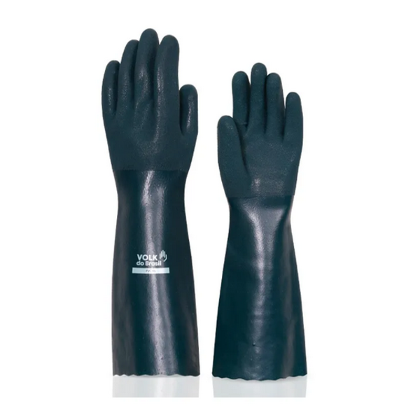 LUVA PVC PALMA ASPERA VERDE T-46