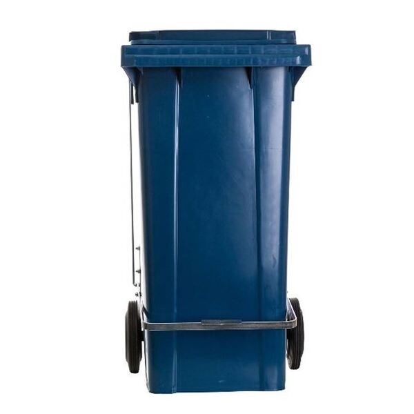 CONTENTOR 120 LTS AZUL LAR PLASTICO COM PEDAL E RODAS