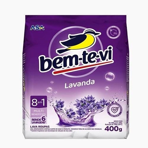 SABAO EM PO BEM TI VI LAVANDA 400 GR