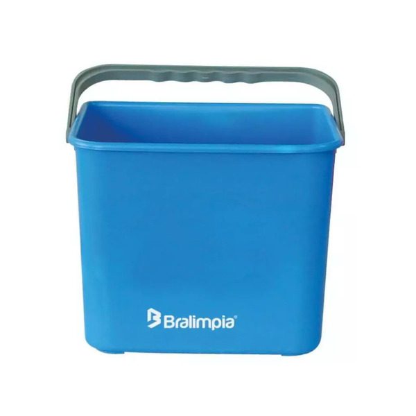 BALDE C/ALCA AZUL BRALIMPIA 4 LTS