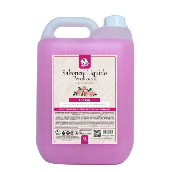 SABONETE PEROLIZADO FLORAL MEYORS 5 LTS