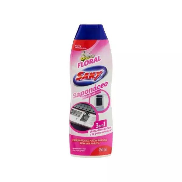 SAPONACEO CREMOSO SANY FLORAL 250ML