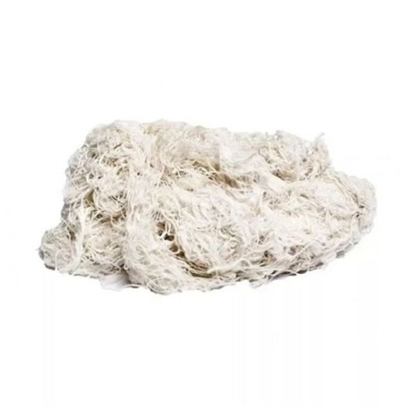 ESTOPA BRANCA BIRIBA 120G PARA POLIMENTO