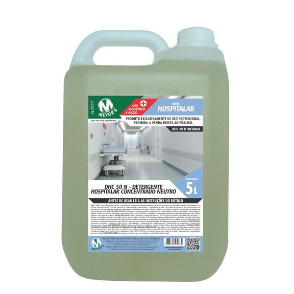DHC 50 DETERGENTE HOSPITALAR CONCENTRADO 5 LTS