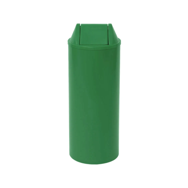 CESTO 51X24 23L VERDE C/BASCULANTE BRALIMPIA