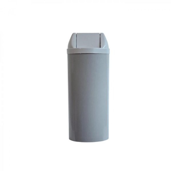 CESTO 51X24 23L CINZA BRALIMPIA C/BASC/ADESIVO