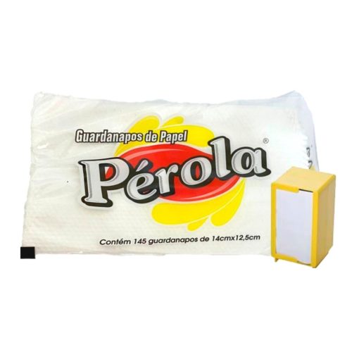 GUARDANAPO PEROLA ESTOJO 14X12,5 COM 195