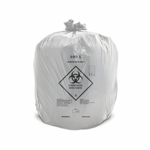 SACO LIXO 100 LTS INFECTANTE DONAPACK