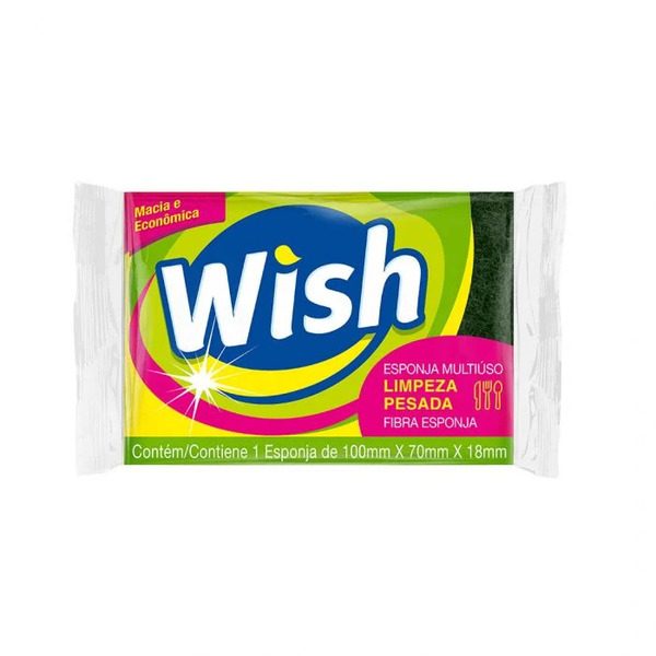 ESPONJA MULTIUSO WISH C/1