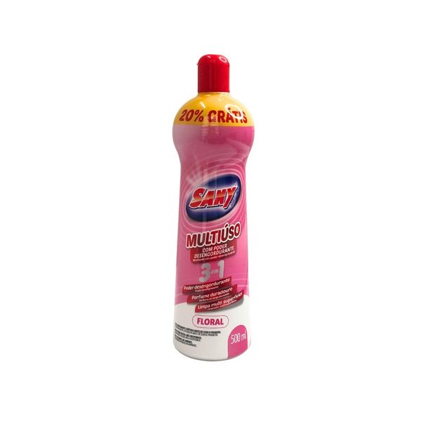 LIMPADOR MULTIUSO SANY FLORAL 500 ML
