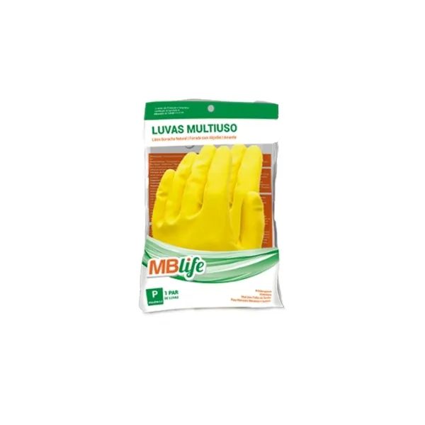 LUVA LATEX AMARELA MEDIX PROFISSIONAL M