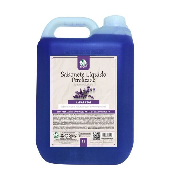 SABONETE PEROLIZADO LAVANDA MEYORS 5 LTS