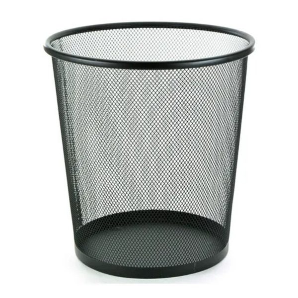 CESTO P/LIXO ARAMADO PRETO