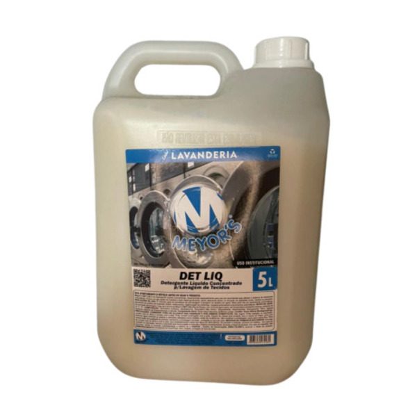 DETERGENTE LAVAR ROUPA MEYORS 5LTS BRANCO