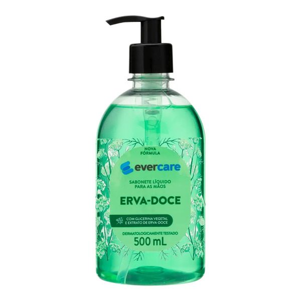 SABONETE HIDRATANTE PARA MAOS ERVA DOCE 500 ML PUMP