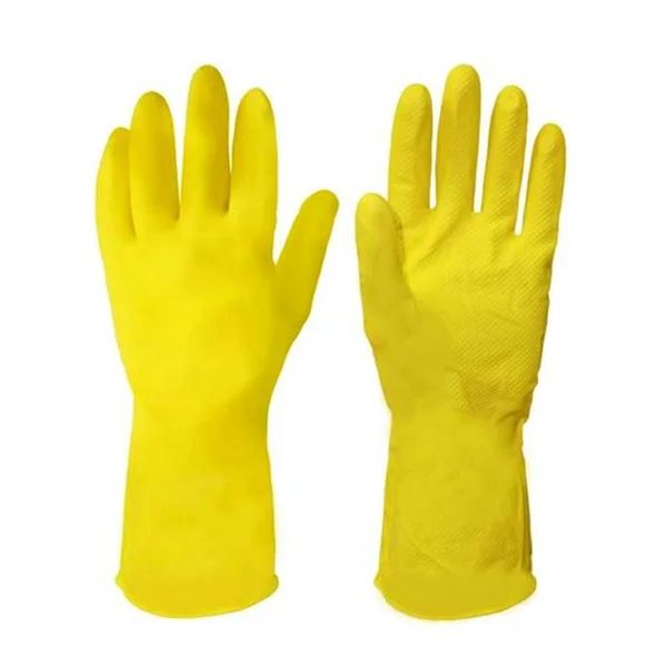 LUVA LATEX AMARELA LALAN P
