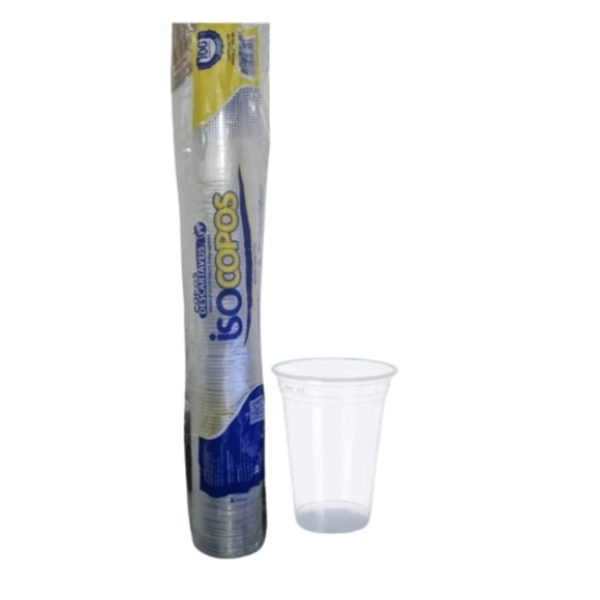 COPO DESC. ISOCOPOS TRANSPARENTE 200 ML