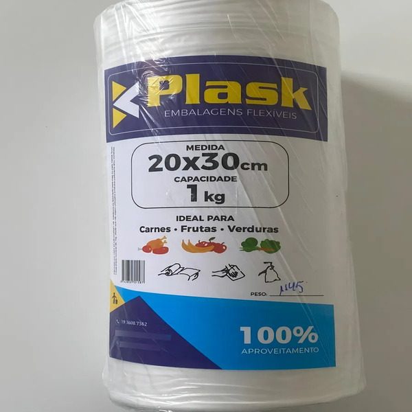 BOBINA PICOTADA TRANSP. SUPER FORTE 20X30 1 KG