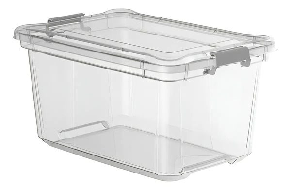 ORGANIZADOR CAIXA COM TAMPA 50 L PLASVALE