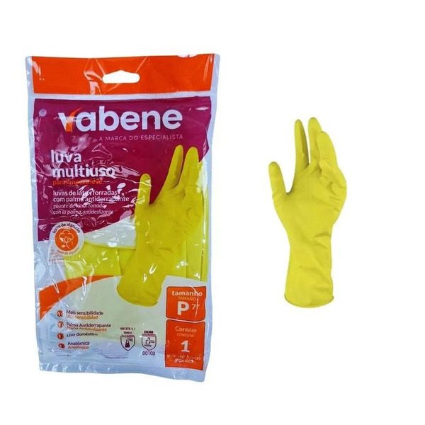 LUVA MULT QUALITY AMARELA GRANDE VABENE
