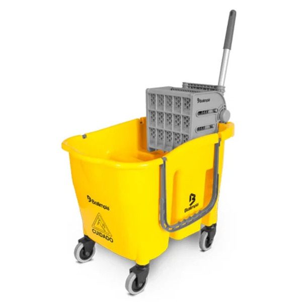 BALDE ESPREMEDOR DOBLO COMPLETO 32 AMARELO NOBRE