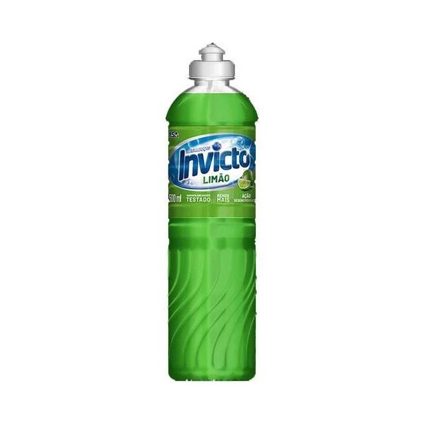 DETERGENTE LIQ.INVICTO LIMAO 500 ML