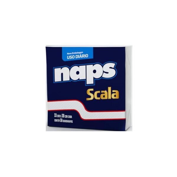 GUARDANAPO DE PAPEL NAPS SCALA 33X30 PC C/50