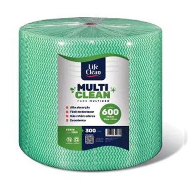 PANO MULTI LIFE CLEAN VERDE 28X30 600 PANOS