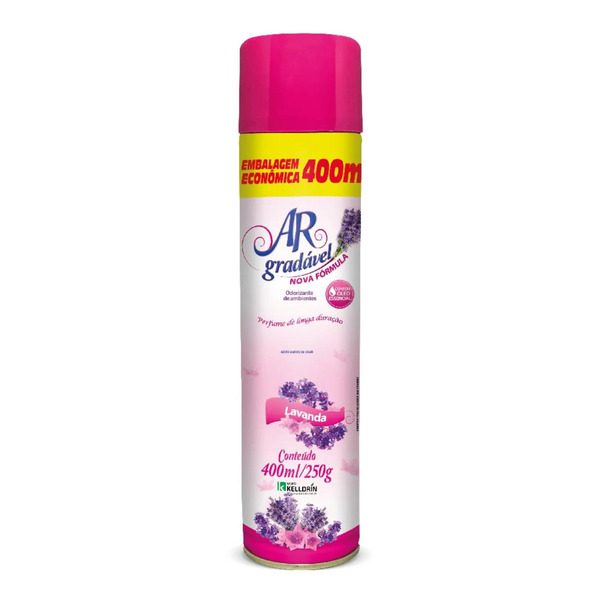 PURIFICADOR AERO AR GRADAVEL LAVANDA 400ML