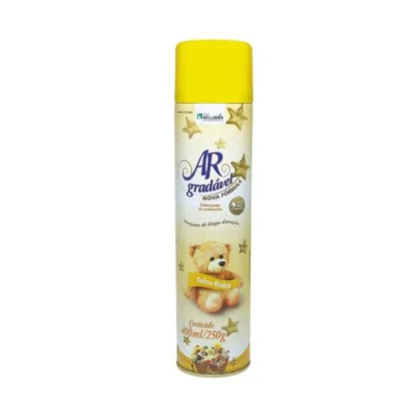 PURIFICADOR AERO AR GRADAVEL TALCO BABY 400ML