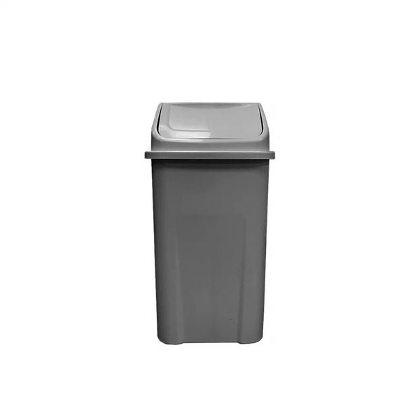 LIXEIRA BASCULANTE 100L CINZA