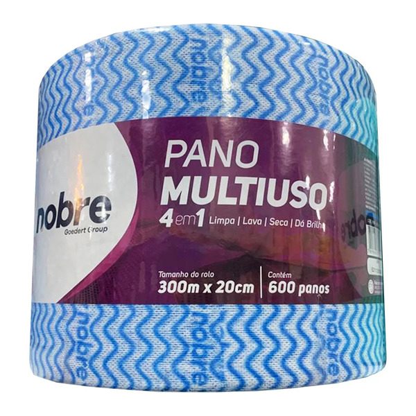 PANO MULTIUSO PICOTADA AZUL 20X300 NOBRE