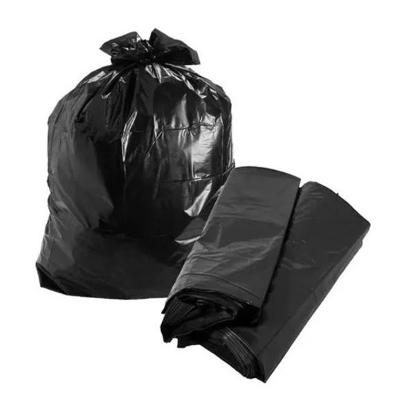 SACO LIXO 100 LTS PRETO REFORCADO PCT COM 50