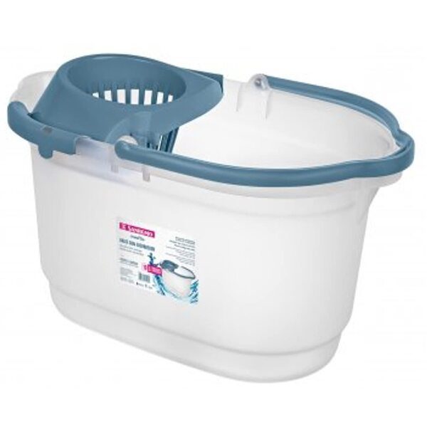 BALDE ESPREMEDOR MOPINHO TRANSPARENTE SANREMO 19LTS