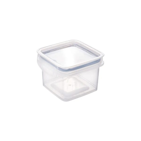 POTE PORTA MANTIMENTOS TRAVA MAIS QUADRADO 380 ML