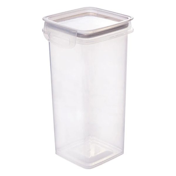 POTE PORTA MANTIMENTOS TRAVA MAIS QUADRADO 1,24 L