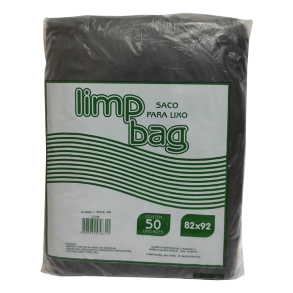 SACO DE LIXO 200 LTS ROLO COM 50 UND LIMP BAG ROLL