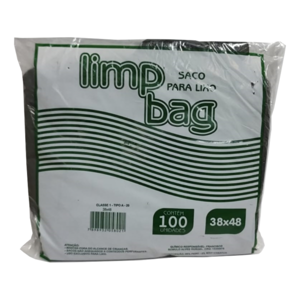 SACO DE LIXO 20 LTS ROLO COM 100 UND LIMP BAG ROLL