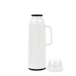 GARRAFA TERMICA MOR BRANCA 1 LITRO