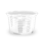 POTE DESCARTAVEL TRANSP. 100ML C/100UND MINAPLAST