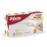 LUVA PROCEDIMENTO VINIL C/PO VABENE C/100 MEDIA