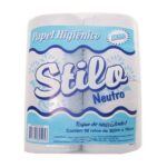 PAPEL HIGIENICO ROLAO STILO NEUTRO 8X300MT