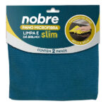 PANO DE MICROFIBRA 40X40 AZUL SLIM