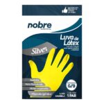 LUVA LATEX NOBRE AMARELA GRANDE SILVER