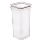 POTE PORTA MANTIMENTOS TRAVA MAIS QUADRADO 1,24 L