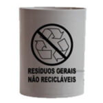 CESTO 30X24 14L BRANCO S/BASC/ S/ADESIVO BRALIMPIA