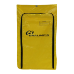 BOLSA P/CARRO FUNCIONAL AMARELA C/ ZIPER BRALIMPIA