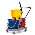 BALDE DOBLO DUPLO VERMELHO E AZUL 34 LTS NOBRE